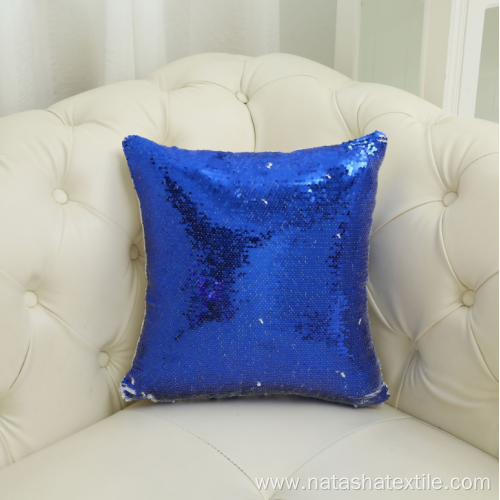 Sequin magic flip two-color pillow case